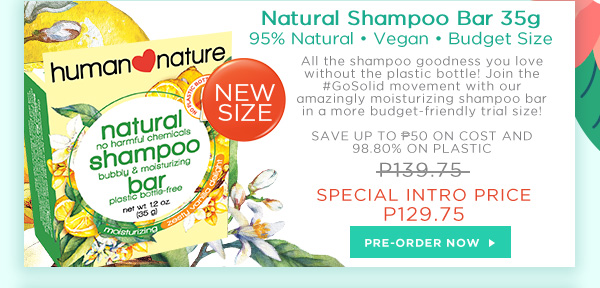 Natural Shampoo Bar 35g