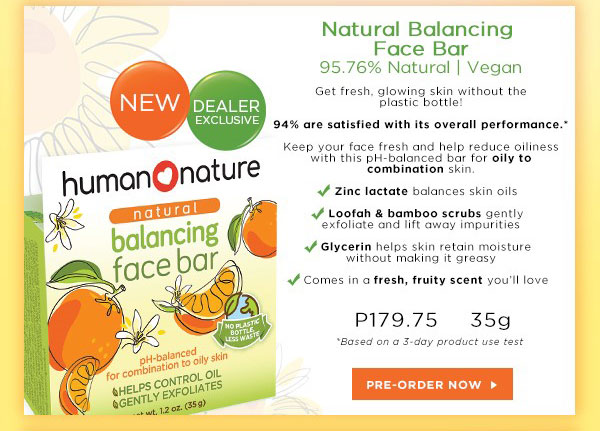 Natural Balancing Face Bar