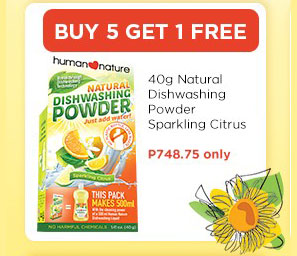 40g Natural Dishwashing Powder - Sparkling Citrus