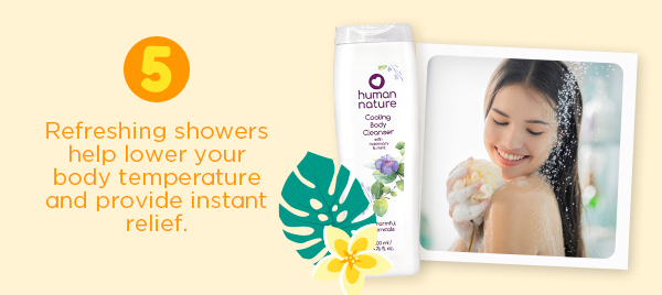 Refreshing showers