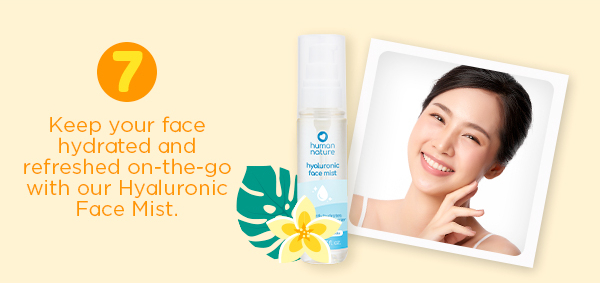 Keep your face hydrated