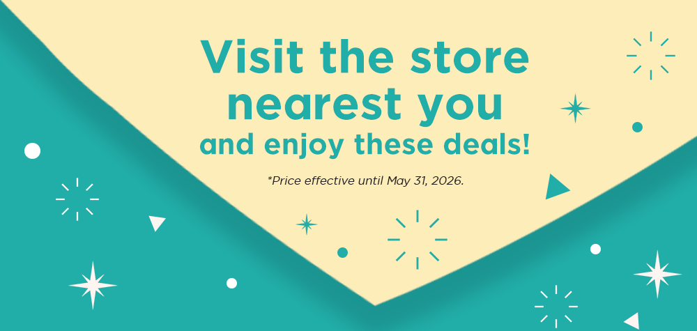 Visit the Human Nature Website and a store nearest you to enjoy these deals!
