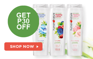 GET P30 OFF when you buy any 3 New & Improved Healthy Lotion 200ml