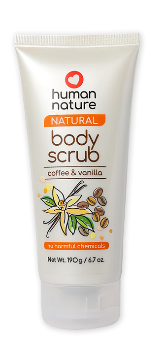 190g Natural Coffee & Vanilla Body Scrub