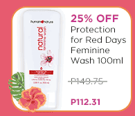 25% Off Protection for Red Days Feminine Wash 100ml