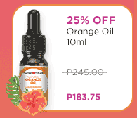 25% Off Orange Oil 10ml