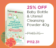 25% Off Baby Bottle and Utensil Cleansing Powder 40g