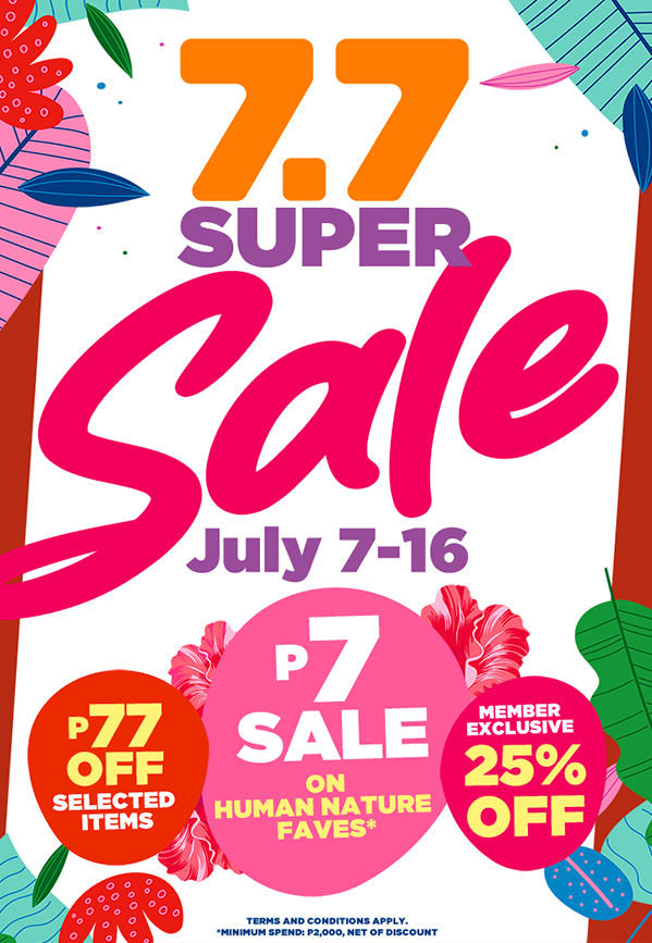 7.7 Super Sale