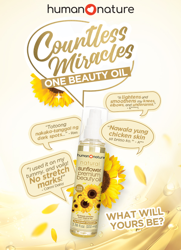 Countless miracles, one beauty oil.