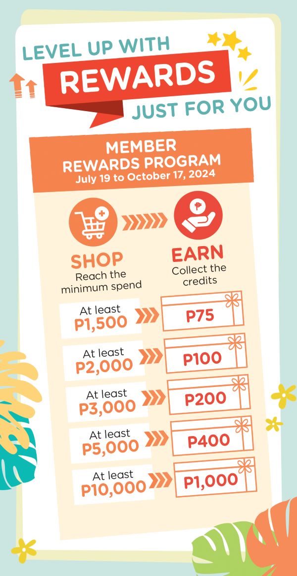 Level up with rewards just for you.