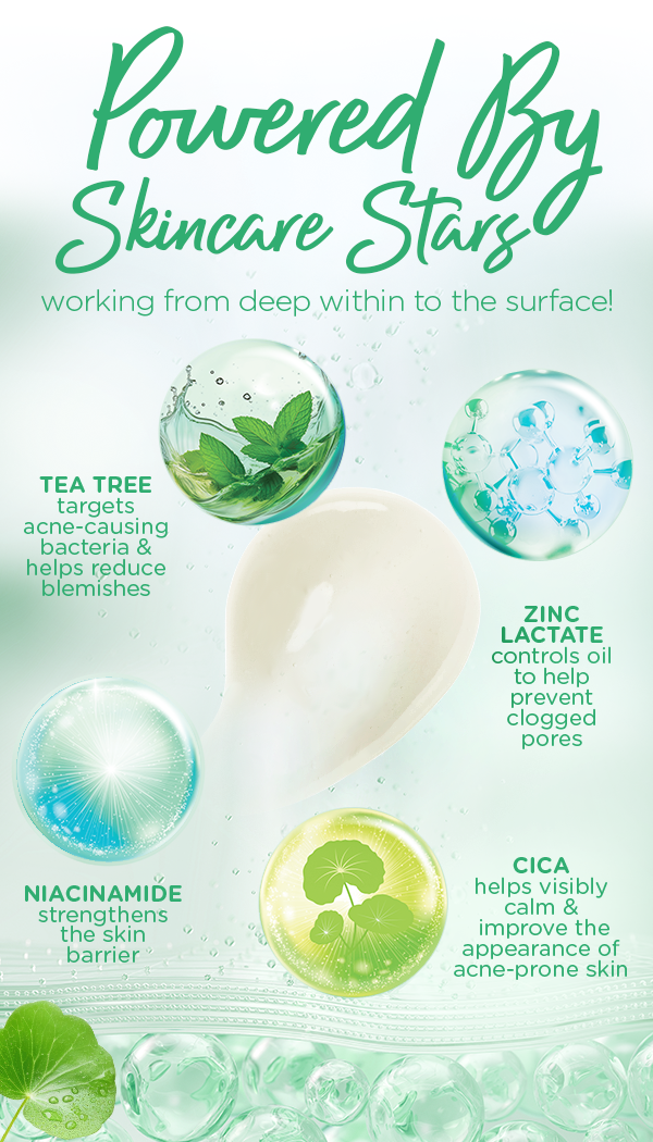 Powered by skincare stars