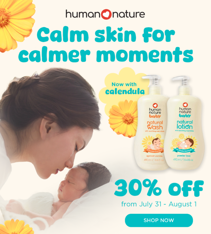 Calm skin for calmer moments