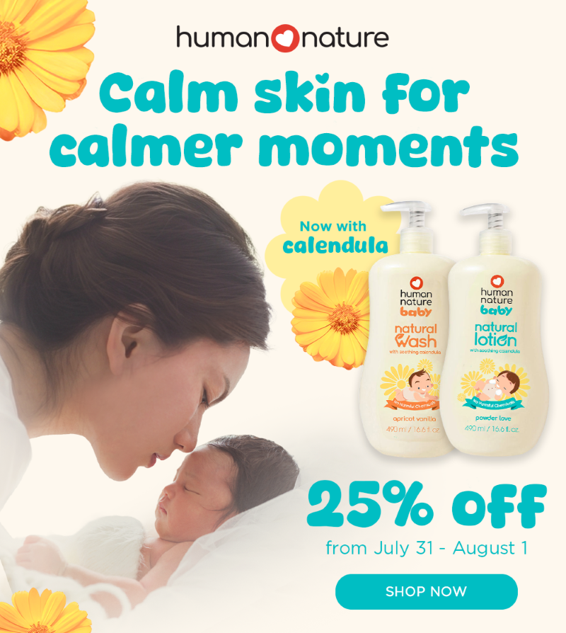 Calm skin for calmer moments