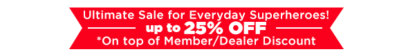 Ultimate Sale for Everyday Super Heroes