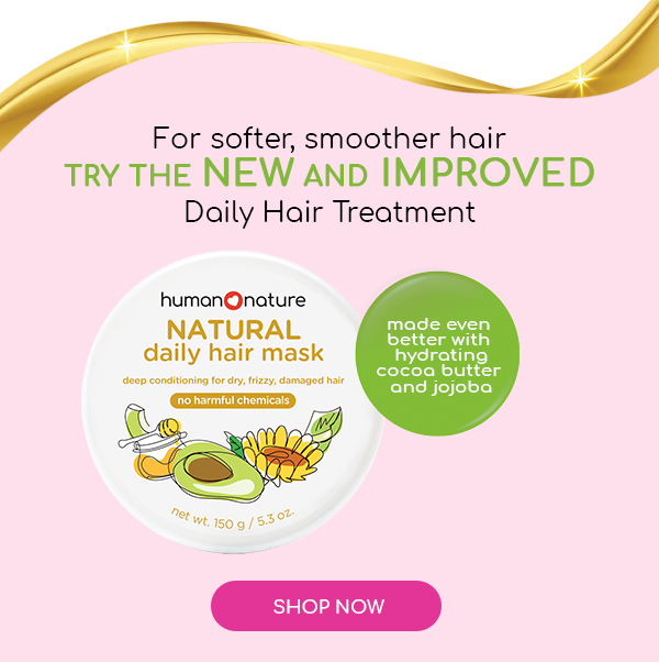 Try the new and improved daily hair treatment