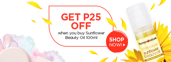 Get P25 off on Sunflower Beauty Oil 100ml