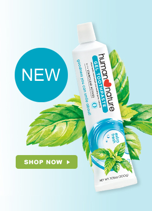 NEW! Natural Gel Toothpaste with StainClear Actives