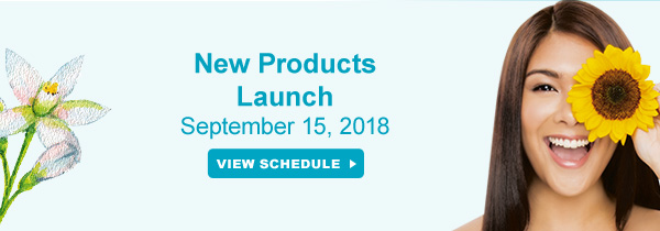 New Products Launch September 15, 2018