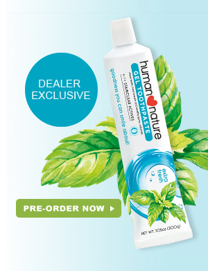 NEW! Natural Gel Toothpaste with StainClear Actives