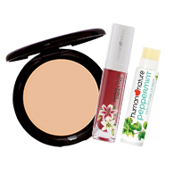 FREE Flavored Lip Balm when you buy Mineral Pressed Powder and PerfectFlush Cream Tint