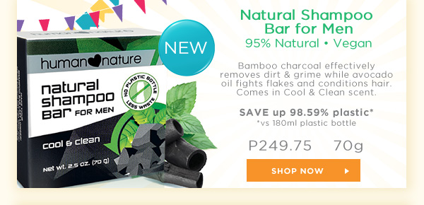 Natural Shampoo Bar for Men