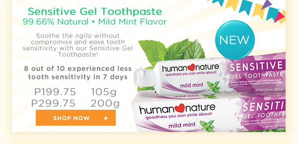 Sensitive Gel Toothpaste