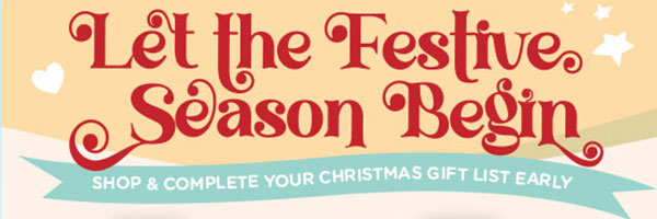 Let the Festive Season Begin