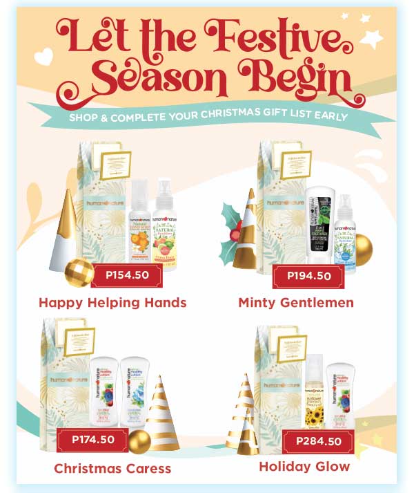 Let the Festive Season begin!
