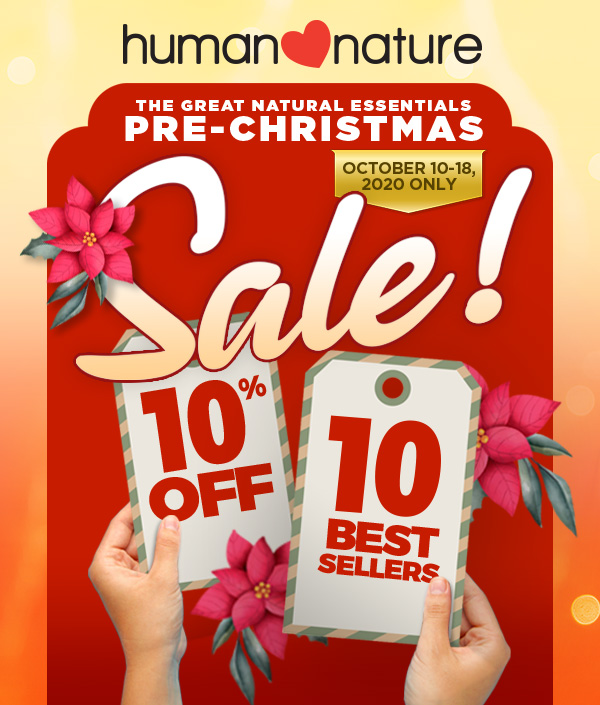 THE GREAT NATURAL ESSENTIALS PRE-CHRISTMAS SALE