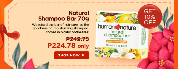 Natural Shampoo Bar 70g