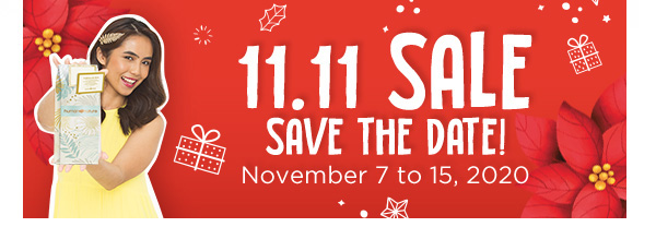 11.11 SALE - SAVE THE DATE!