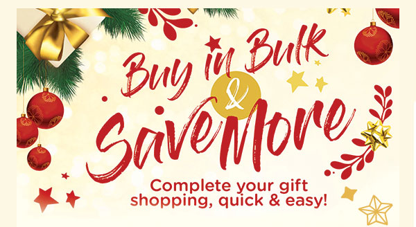 Buy in Bulk and Save More
