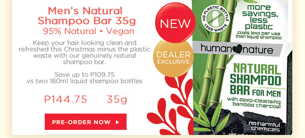Men’s Natural Shampoo Bar 35g