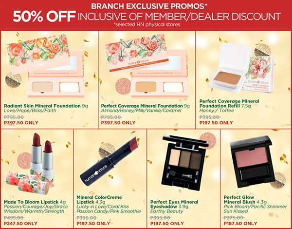 Branch Exclusive Promos