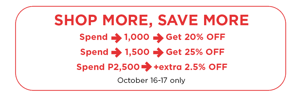 Shop More, Save More!