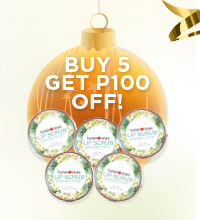 Buy 5 Natural Lip Scrub Get P100 OFF