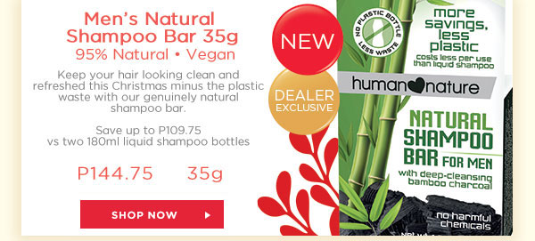 Men’s Natural Shampoo Bar 35g