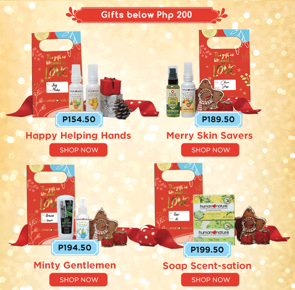 Buy Gifts Under P200!