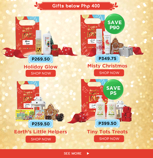 Buy Gifts Below P400!