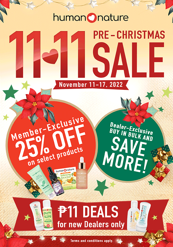11.11 SALE!