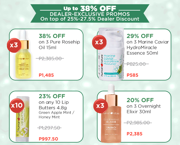 Dealer Exclusive Promos