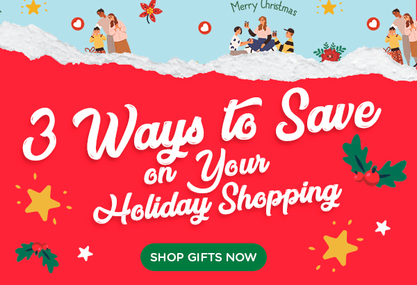  3 Ways to Save on Your Holiday Shoppin