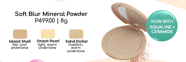 Gift Worthy New Arrivals - Soft Blur Mineral Powder