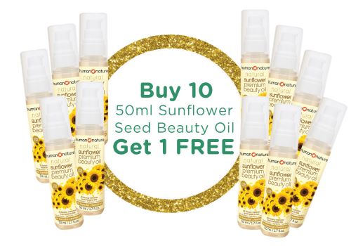 Buy 10 Sunflower Beauty Oil Get 1 Free