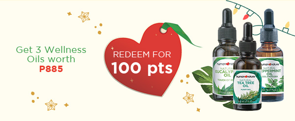 Get 3 Wellness Oils worth P885
