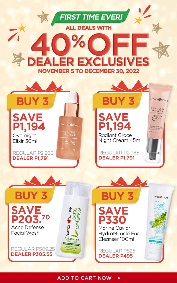 40% Off Dealer Exclusives